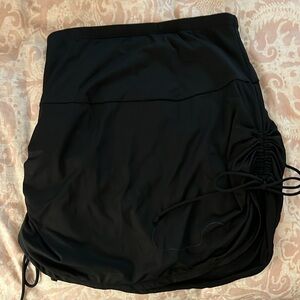Ann Cole Swim Skirt size XL black